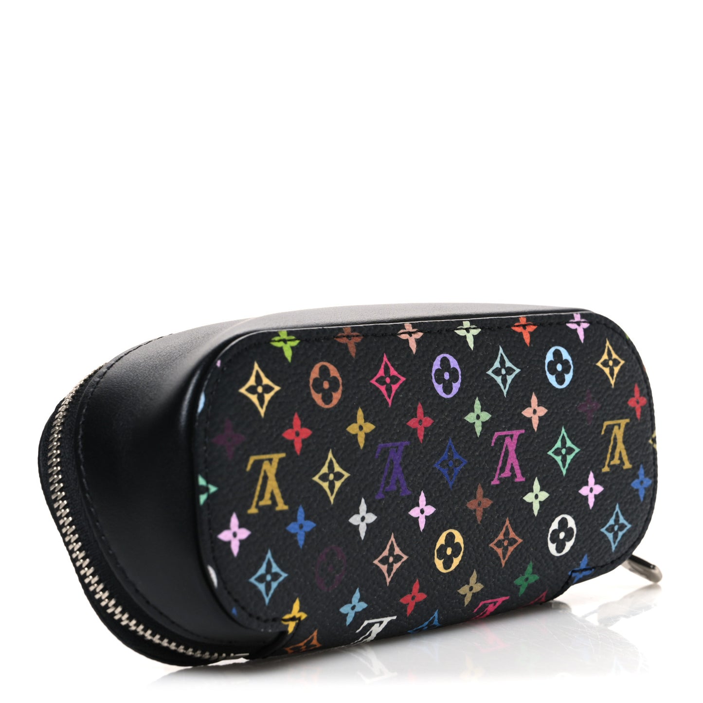 LV X TM Monogram Multicolor Sunglasses Case Black
