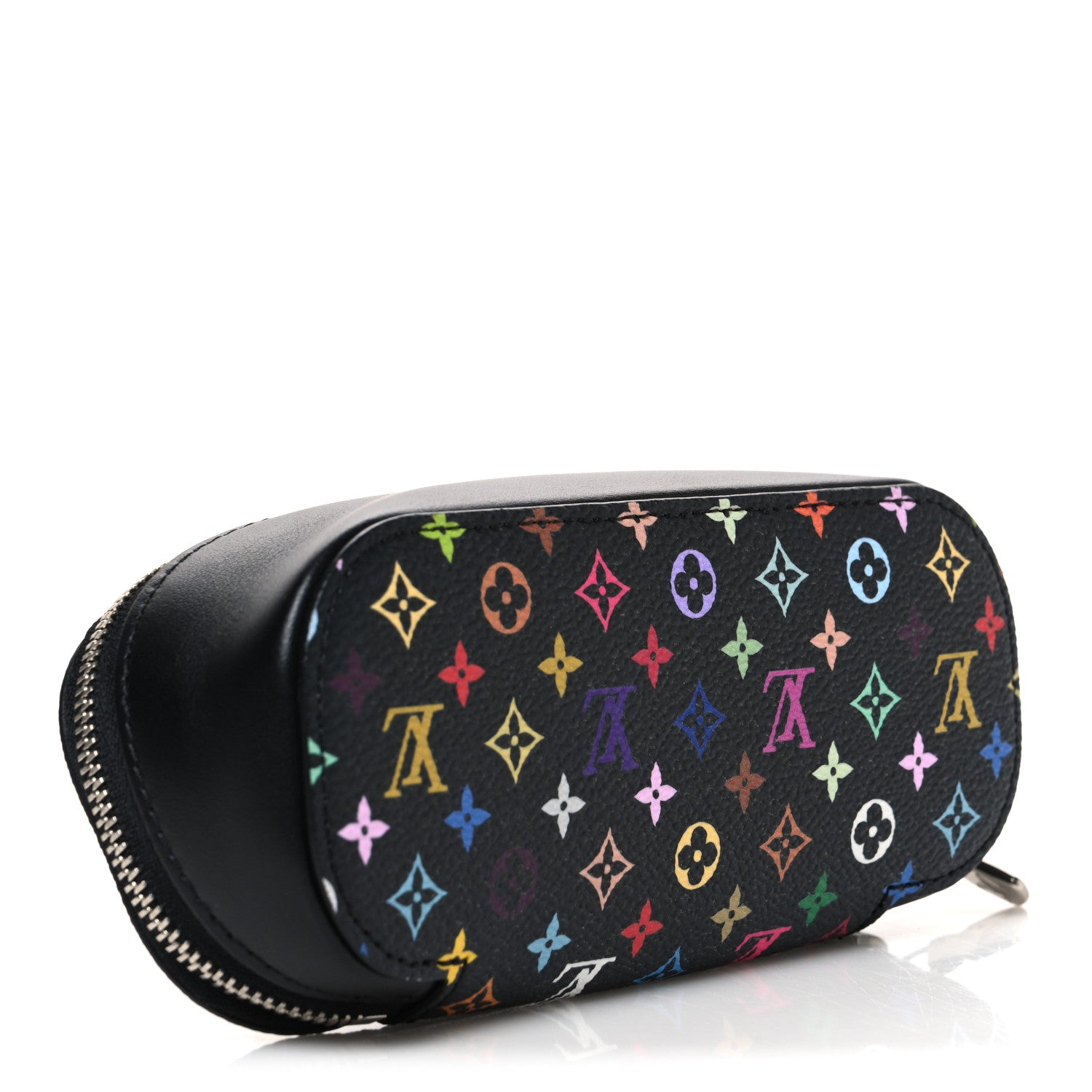 Louis Vuitton LV X TM Monogram Multicolor Sunglasses Case Black 3 of 6