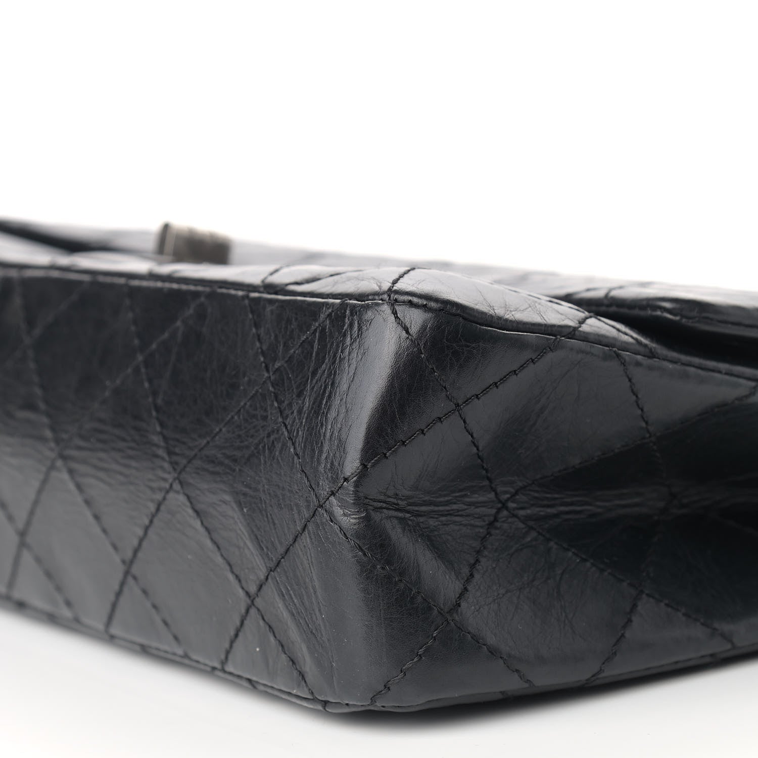 Chanel Aged Calfskin Quilted 2.55 Reissue 227 Flap Black 8 of 8