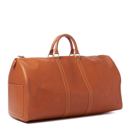 Louis Vuitton Epi Keepall 50 Cipango 2 of 9