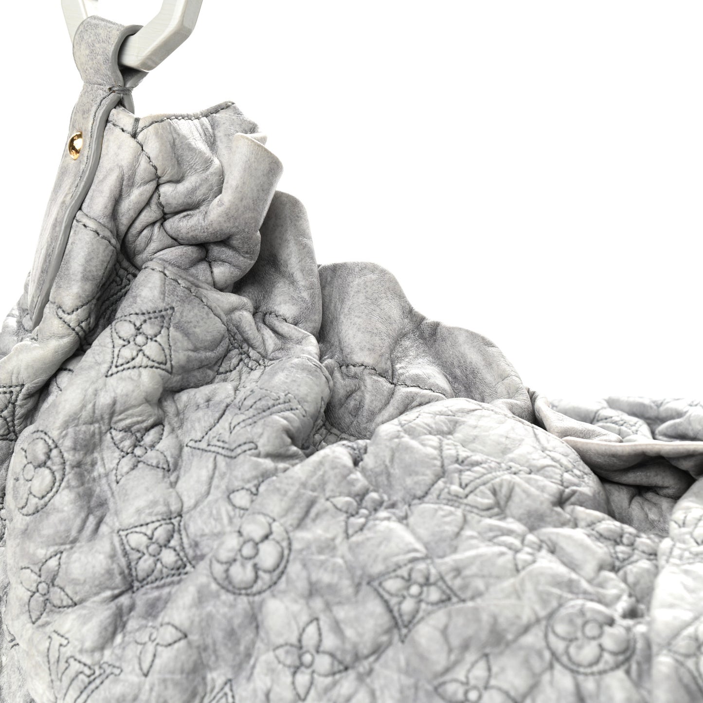 Lambskin Olympe Nimbus GM Gris Perle