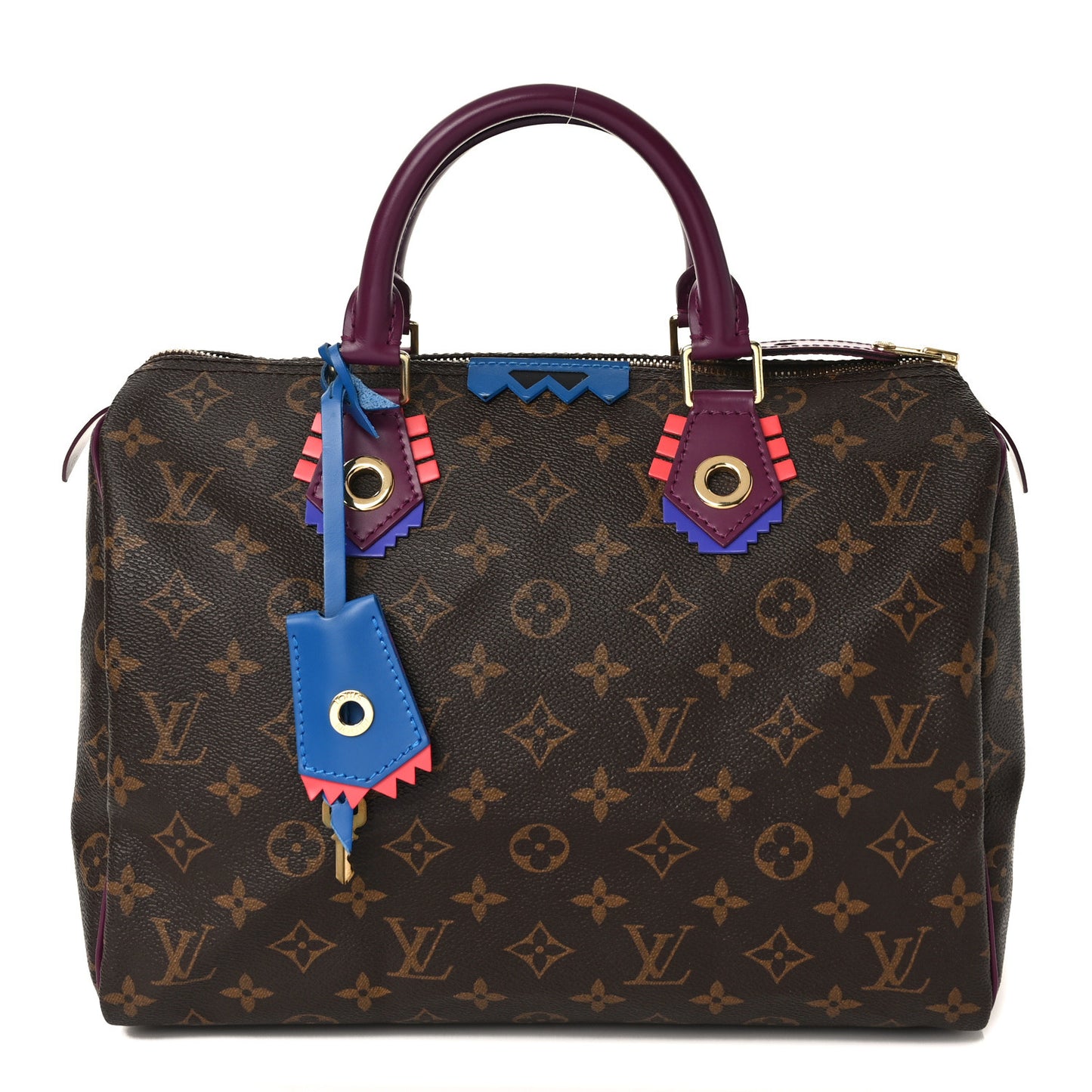 Monogram Totem Speedy 30 Magenta