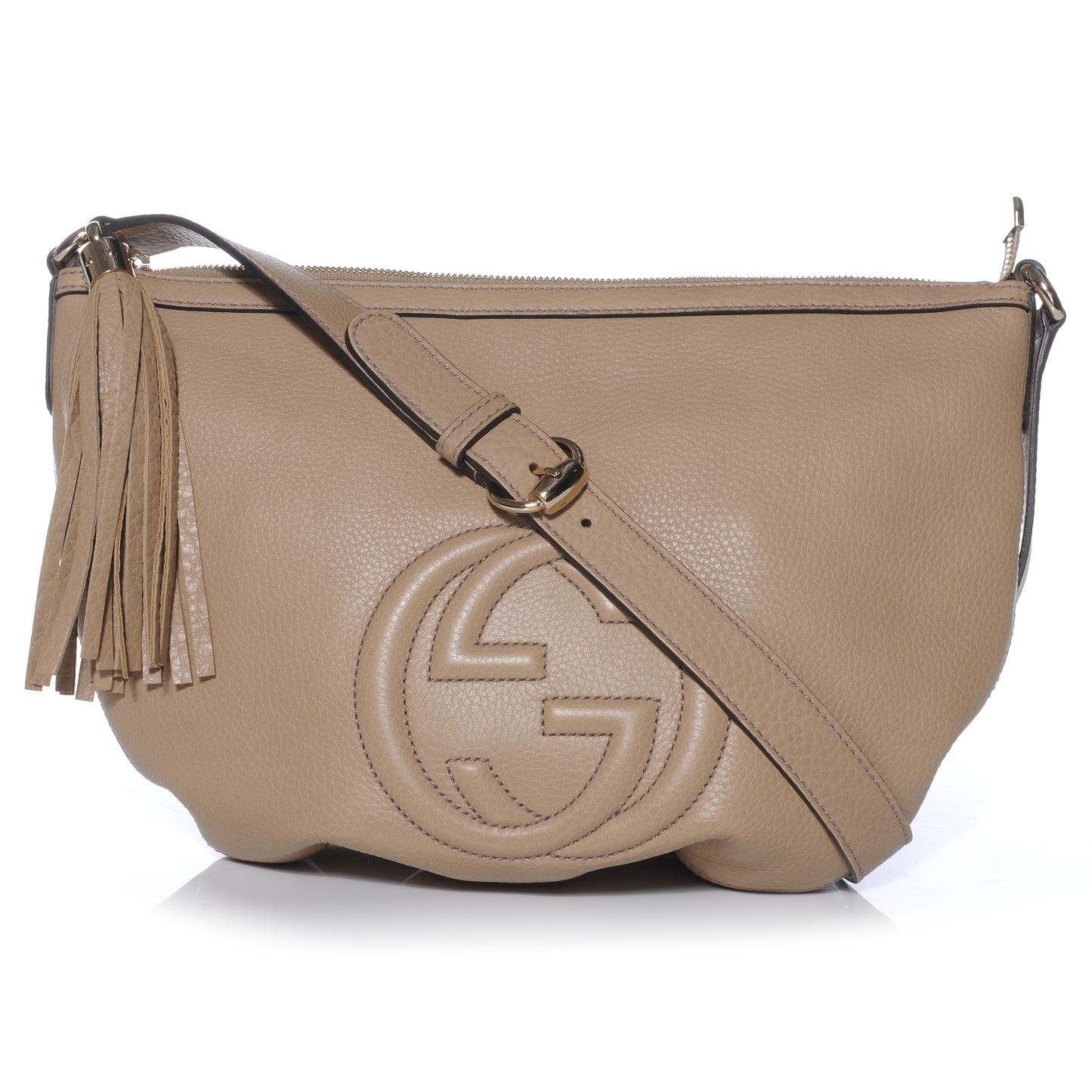 Pebbled Calfskin Medium Soho Hobo