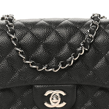 Chanel Caviar Quilted Mini Square Flap Black 8 of 10