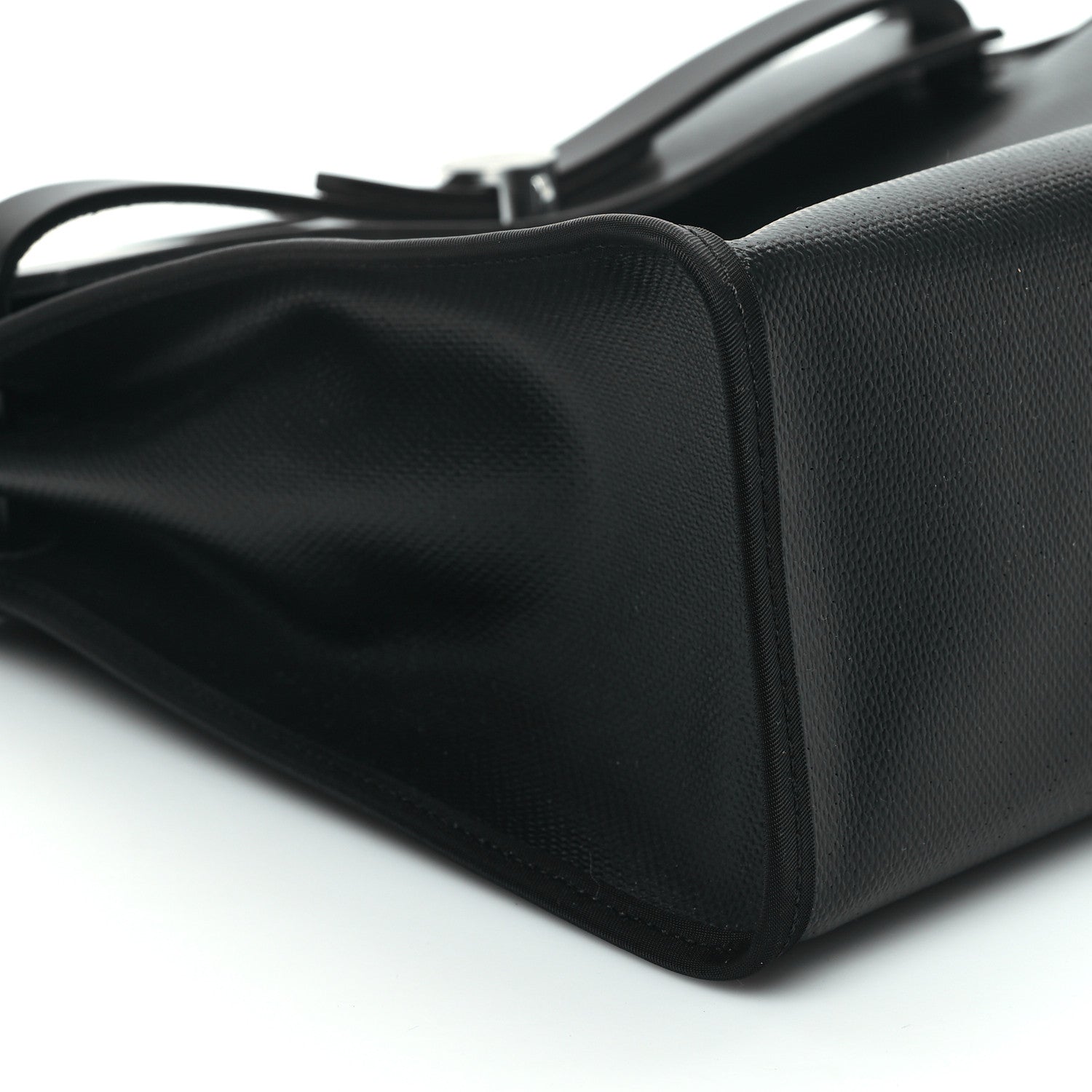 Hermes Toile H Berline Vache Hunter Herbag Zip PM 31 Black Ecru 8 of 11