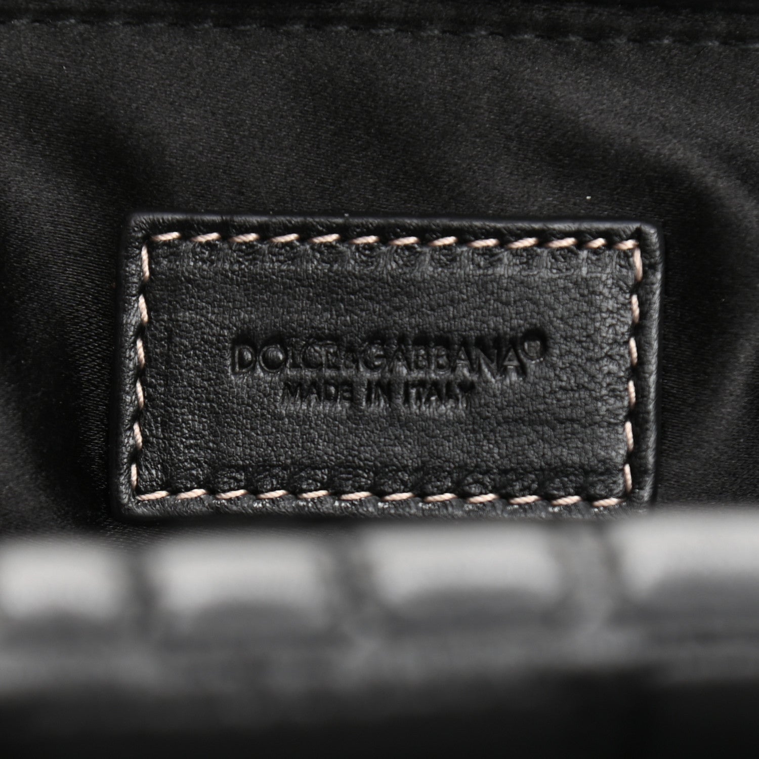 Dolce & Gabbana Nappa Miss Deco Shoulder Bag Black 6 of 10