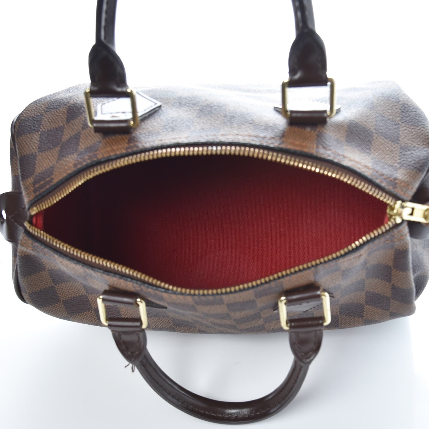 Louis Vuitton Damier Ebene Speedy 25 4 of 8