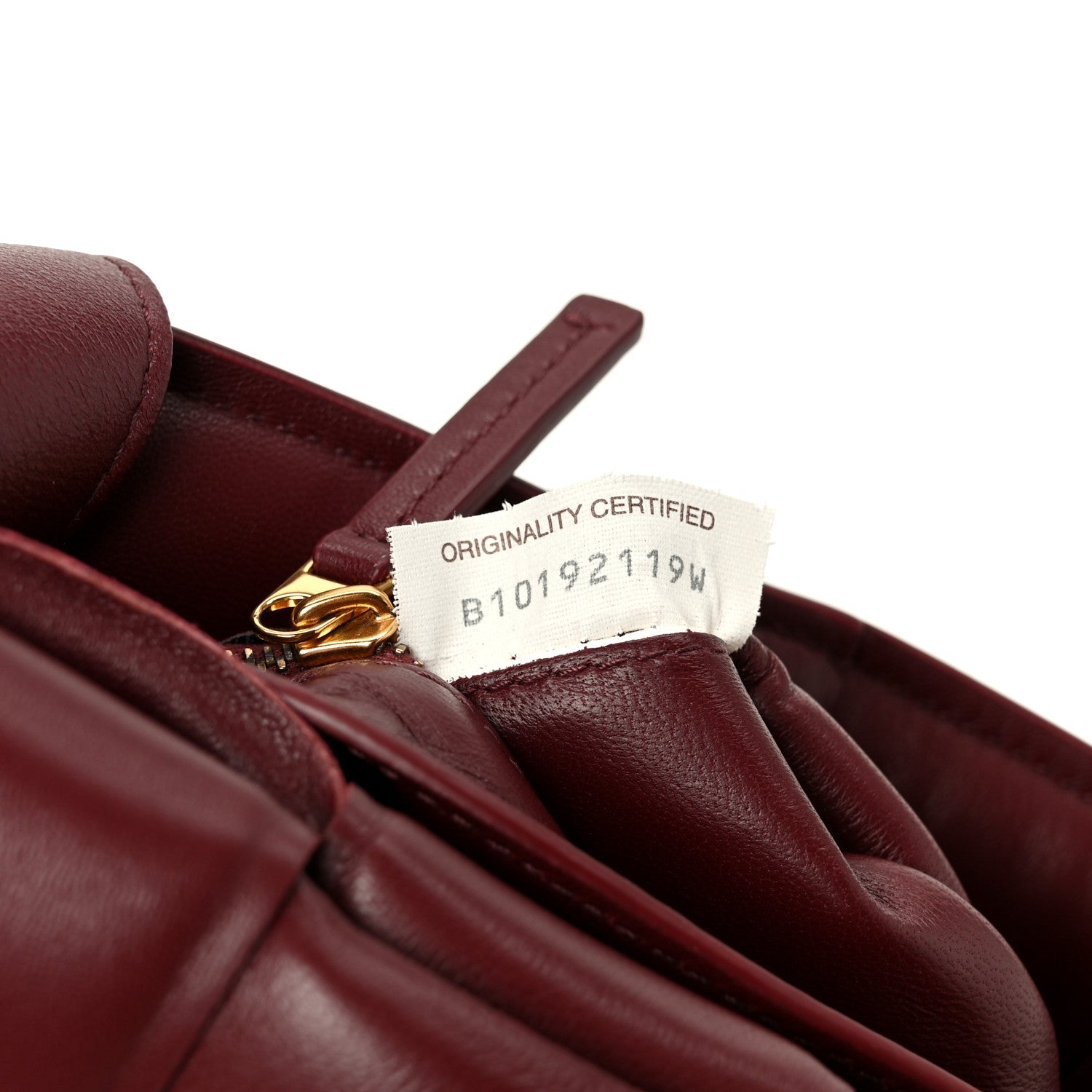 Bottega Veneta Nappa Maxi Intreccio Padded Cassette Crossbody Bag Barolo 9 of 12