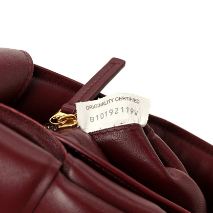 Bottega Veneta Nappa Maxi Intreccio Padded Cassette Crossbody Bag Barolo 9 of 12