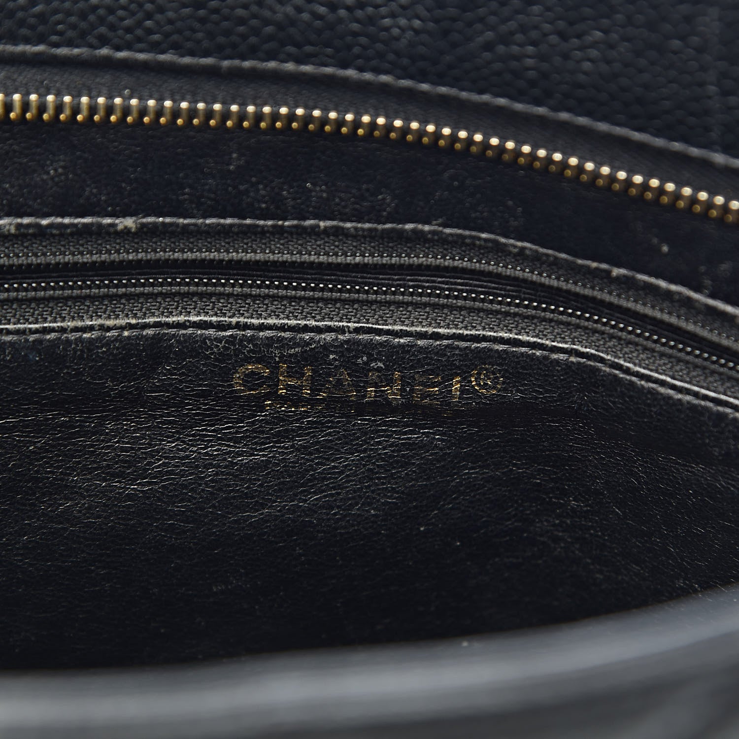 Chanel Caviar Quilted Medallion Tote Black 6 of 15