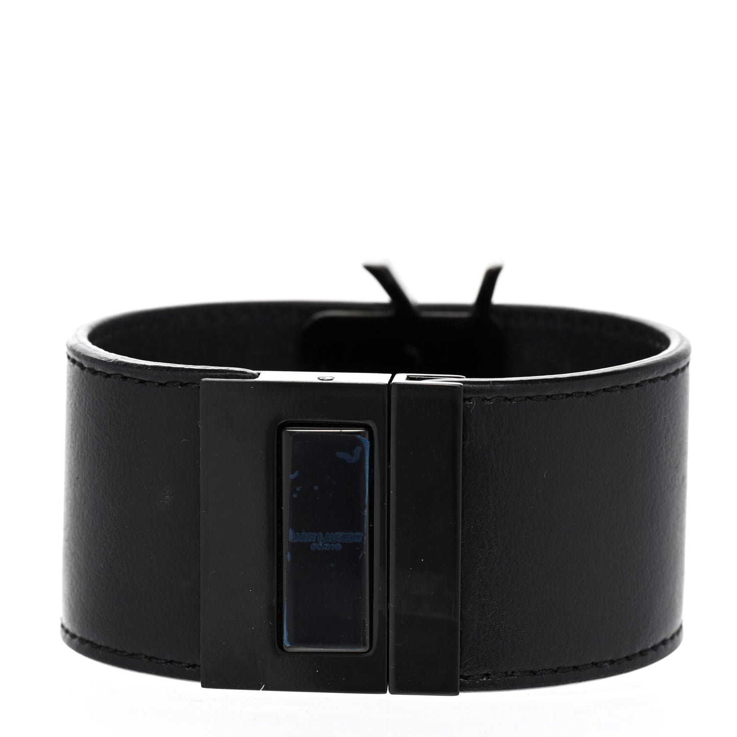 Calfskin Monogram Bracelet Black