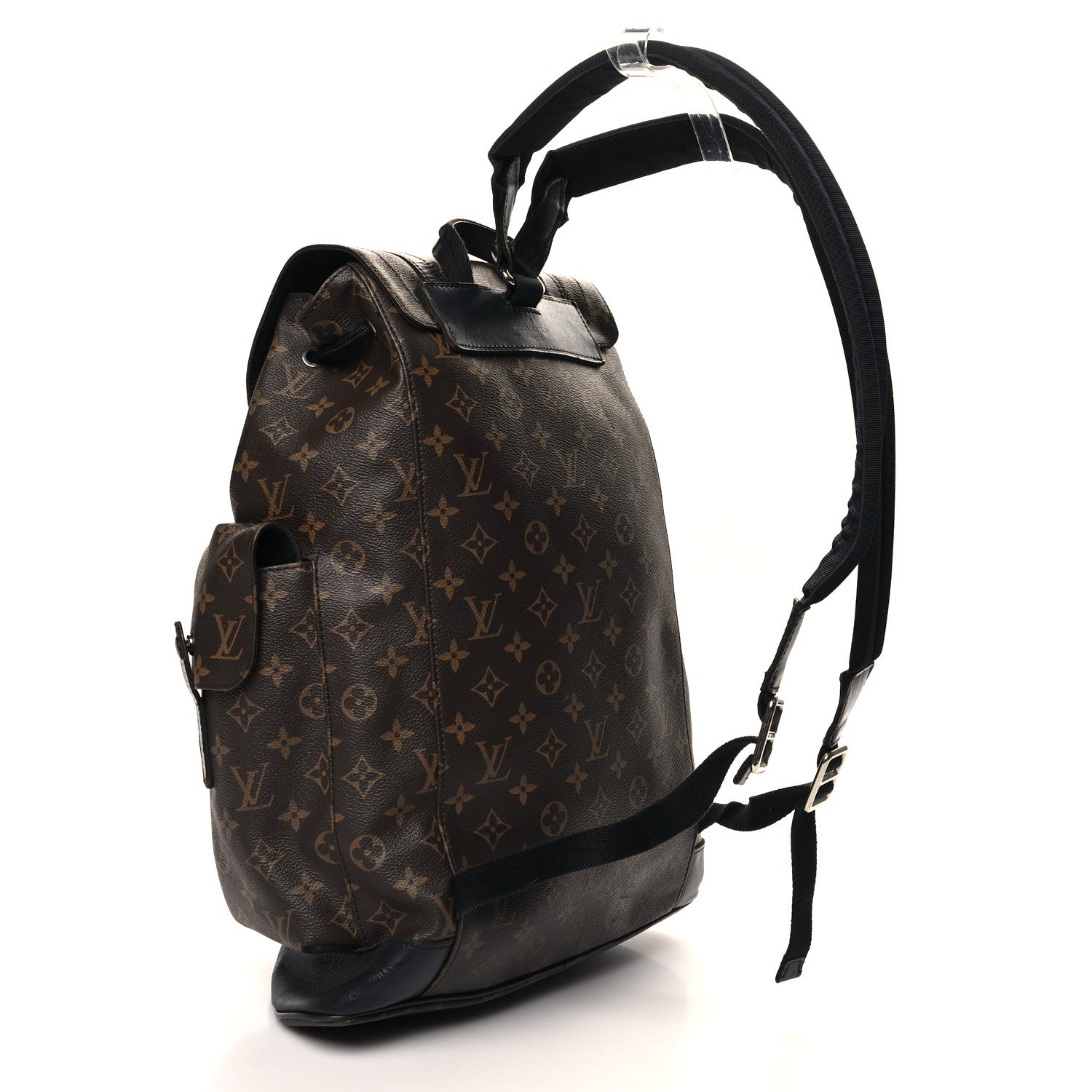 Louis Vuitton Monogram Macassar Christopher PM Backpack 3 of 13