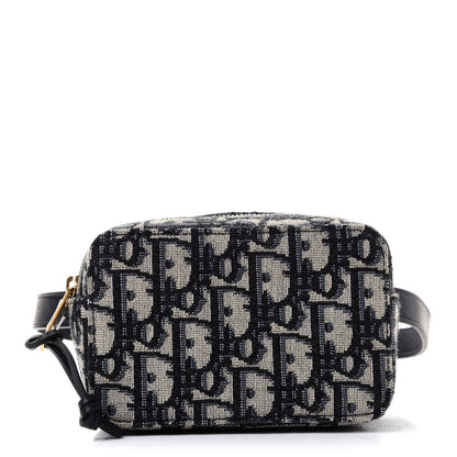 Christian Dior Oblique Belt Pouch Blue 1 of 12