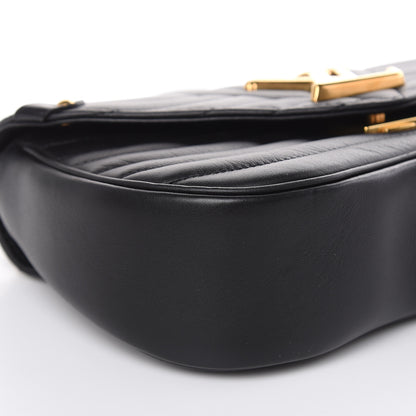 Louis Vuitton Calfskin New Wave Chain MM Black 7 of 10