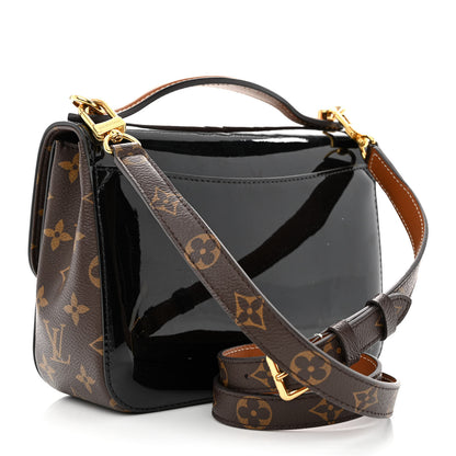 Louis Vuitton Patent Calfskin Monogram Cherrywood BB Black 3 of 12