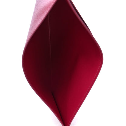 Louis Vuitton Calfskin Felicie Card Holder Insert Fuchsia 4 of 4