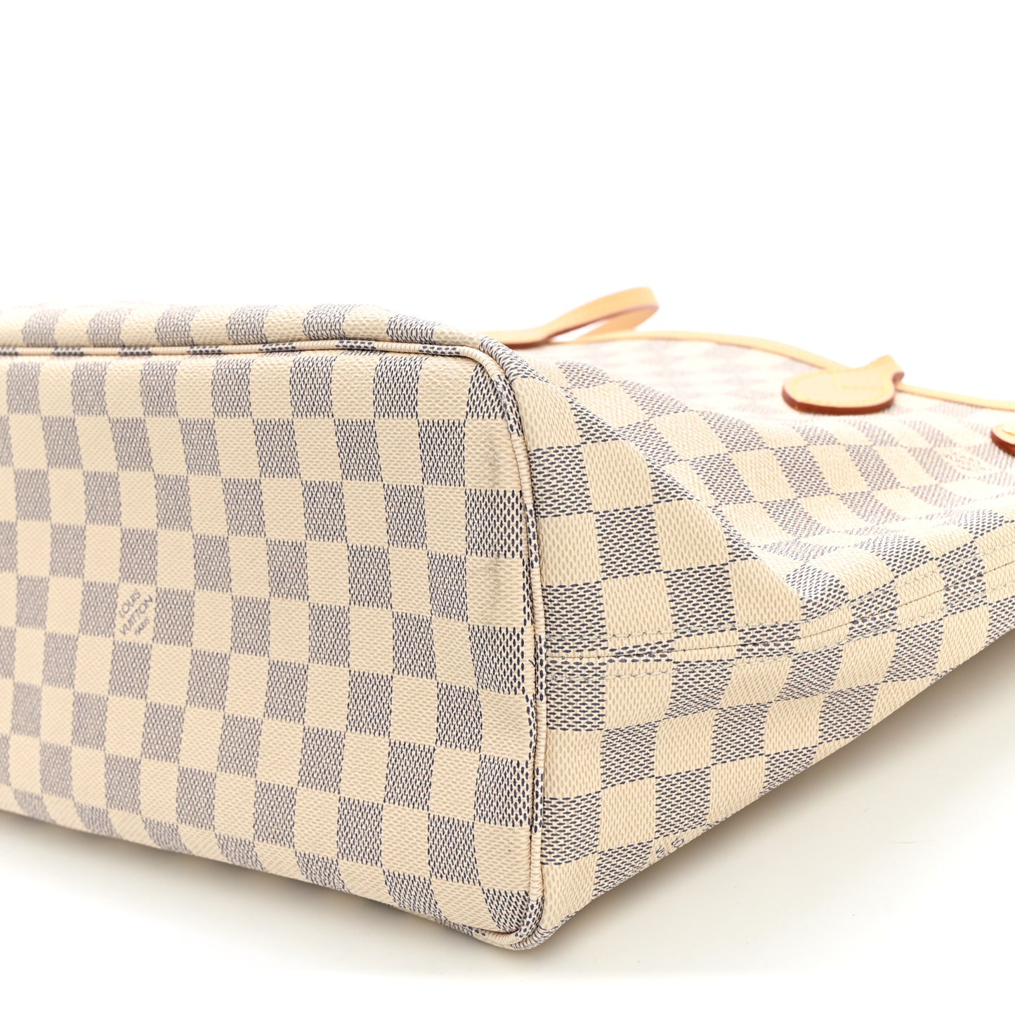 Damier Azur Neo Neverfull MM Rose Ballerine