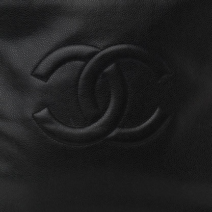 Chanel Caviar CC Tote Black 7 of 12