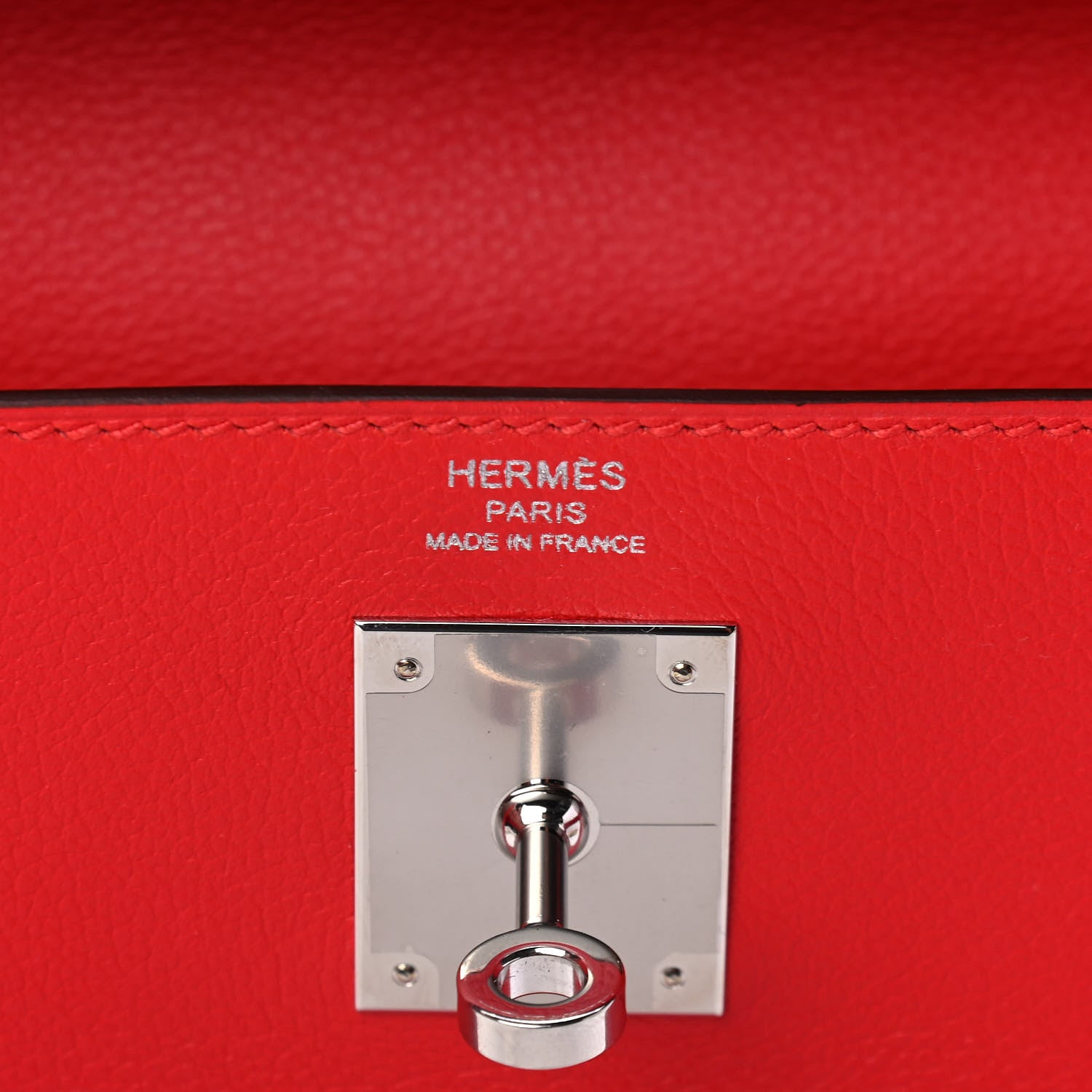 Hermes Evercolor Kelly Retourne 28 Rouge De Coeur 5 of 9