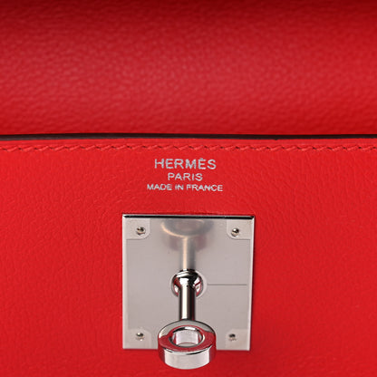 Hermes Evercolor Kelly Retourne 28 Rouge De Coeur 5 of 9