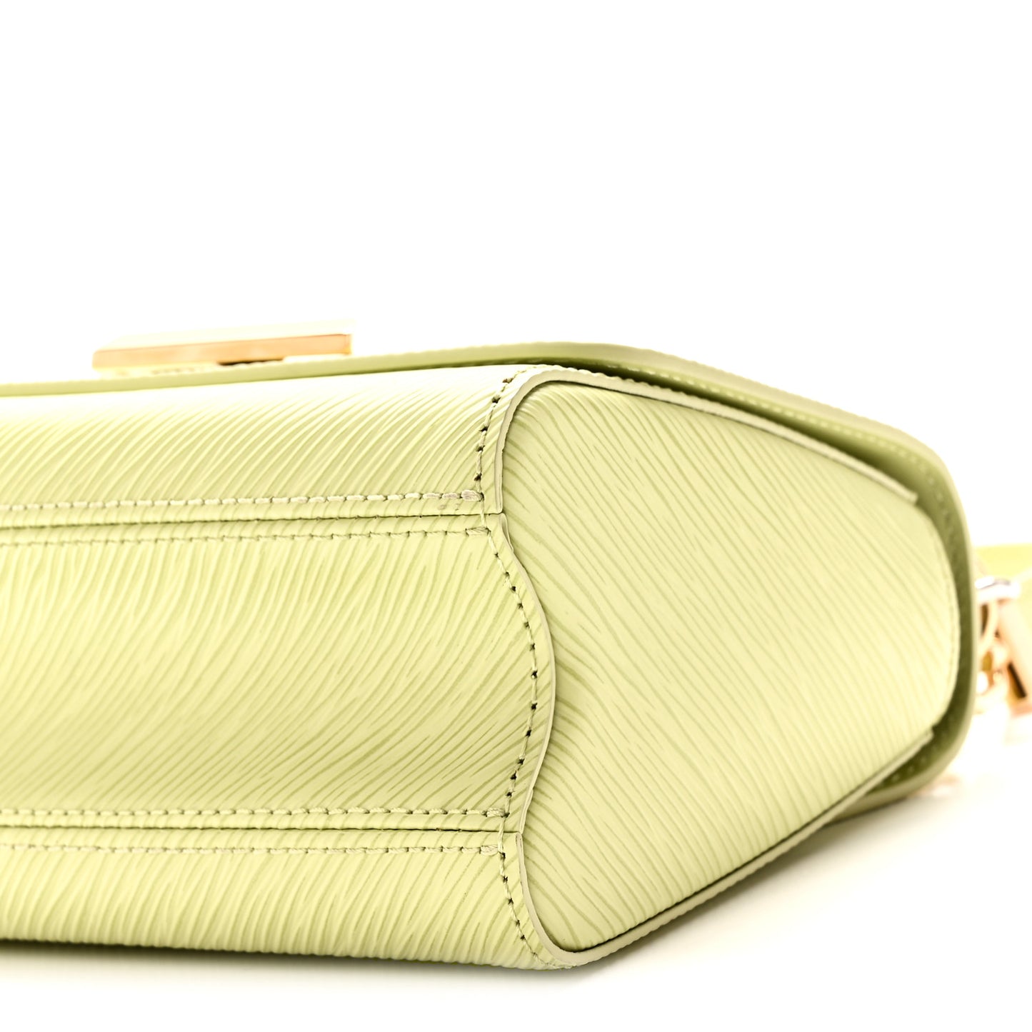 Epi Twist Braided Chain Shoulder Bag PM Vert Noto