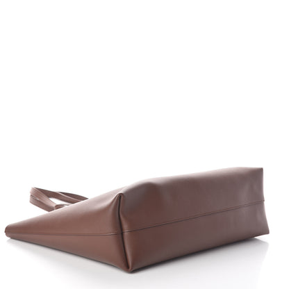 Saint Laurent Calfskin Large Shopping Tote Old Brandy 5 of 10