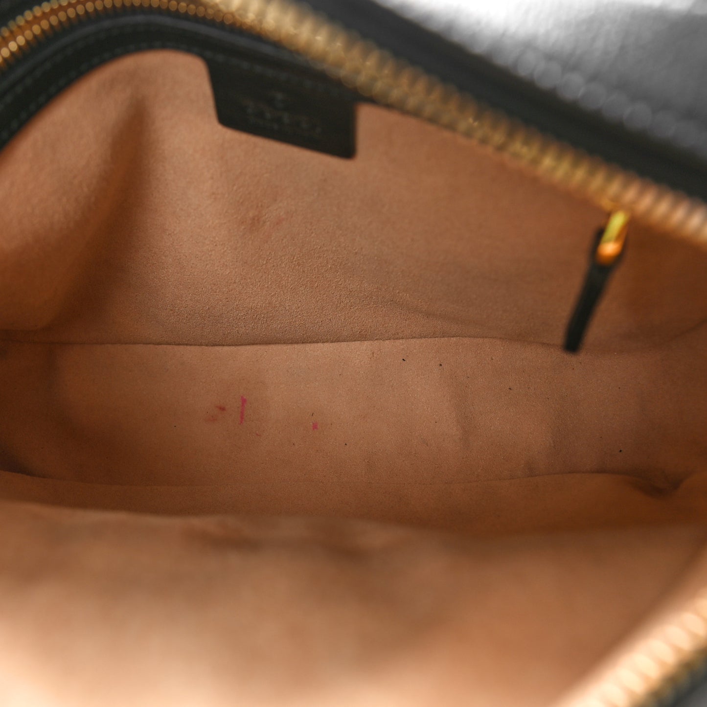 Textured Calfskin Small Horsebit 1955 Shoulder Bag Black