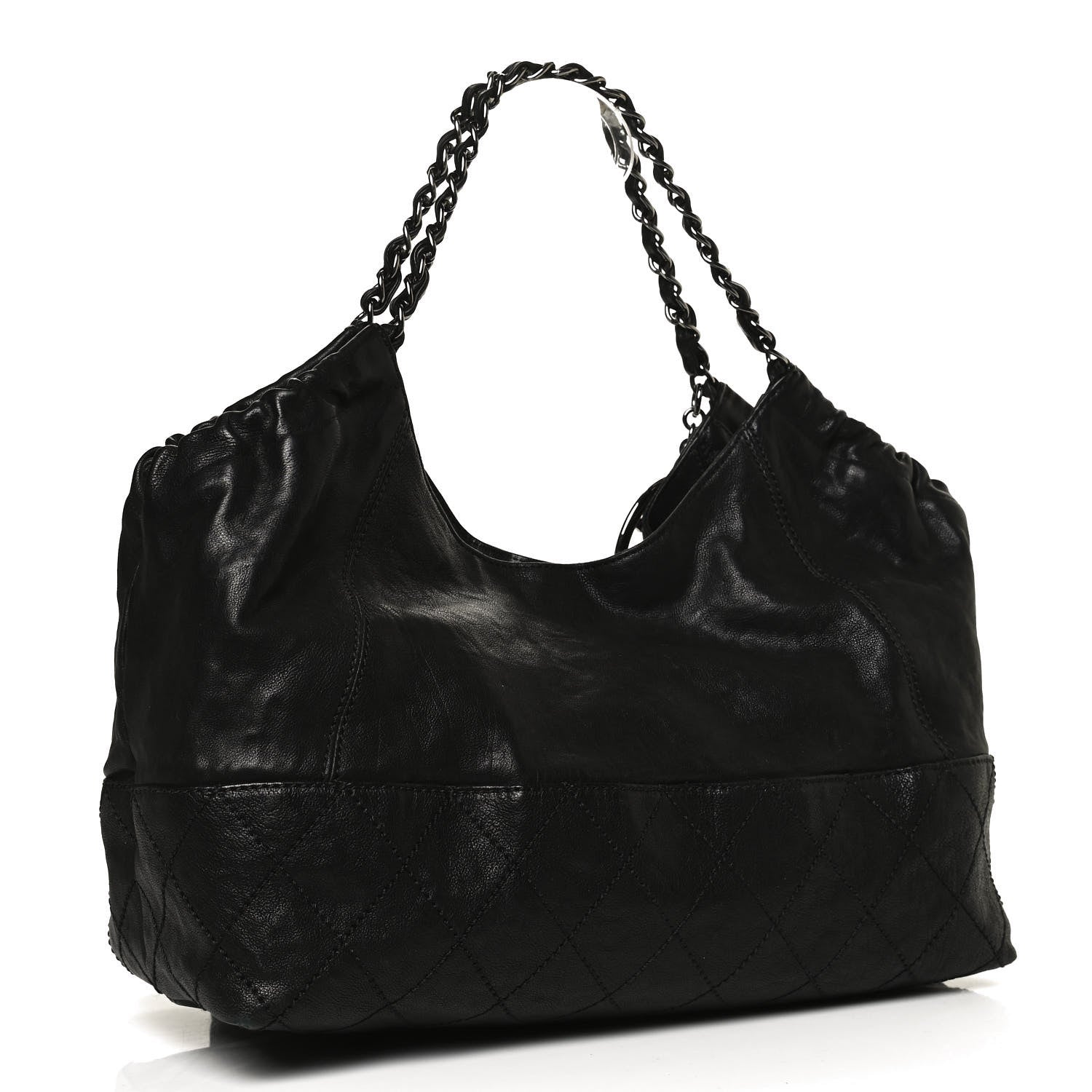 Chanel Calfskin Baby Coco Cabas Black 2 of 9