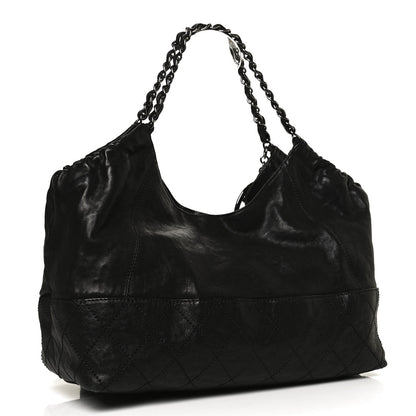 Chanel Calfskin Baby Coco Cabas Black 2 of 9