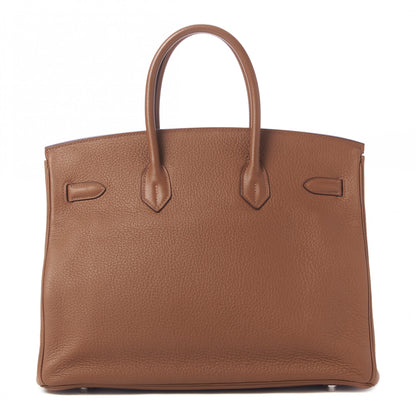Hermes Taurillon Clemence Birkin 35 Alezan 3 of 30