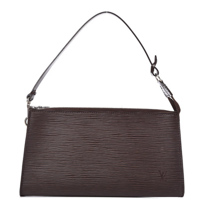 Louis Vuitton Epi Pochette Accessories 24 Moka 1 of 11