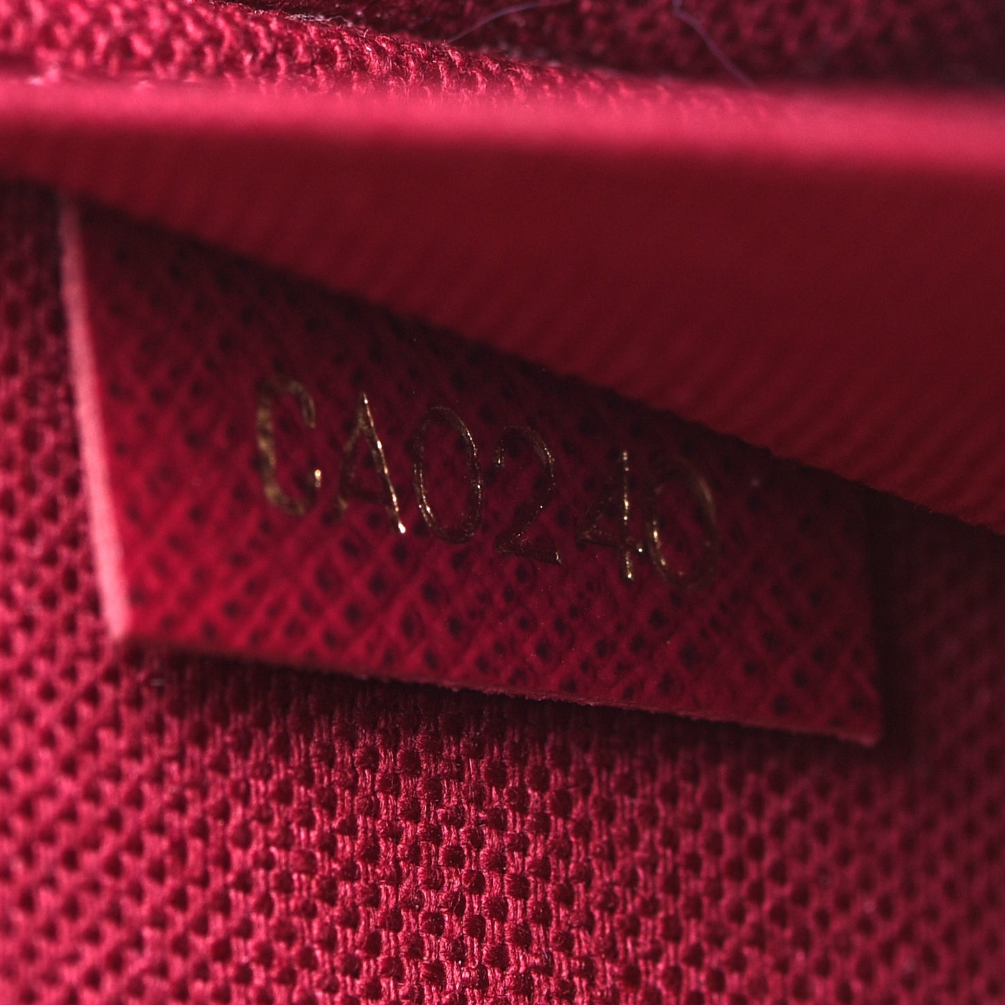 Monogram Pochette Felicie Chain Wallet Fuchsia