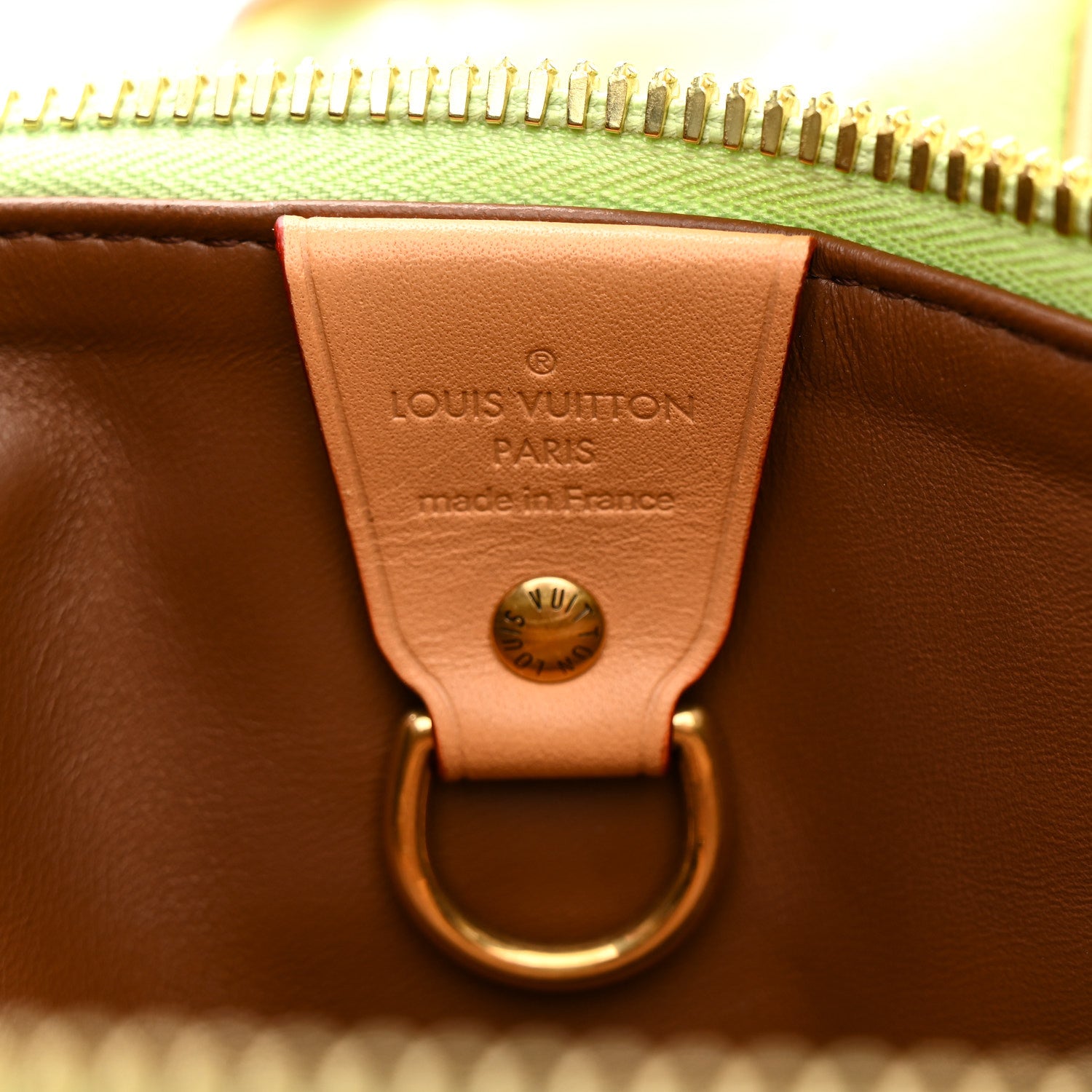 Louis Vuitton Calfskin Monogram Speedy P9 Bandouliere 40 Frozen Lime 8 of 12