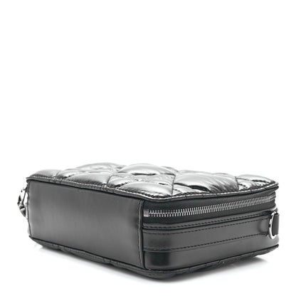 Christian Dior Calfskin Macrocannage Caro Box Bag Black 8 of 11