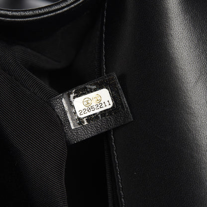 Chanel Lambskin Quilted Medium Boy Flap Black 7 of 7