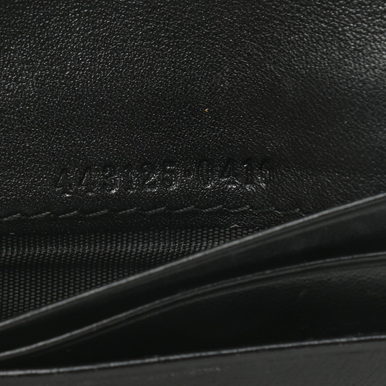 Gucci Calfskin Matelasse GG Marmont Card Case Black White 7 of 8