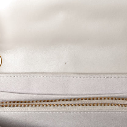 Louis Vuitton Calfskin LV New Wave Chain Bag Ivory 12 of 12