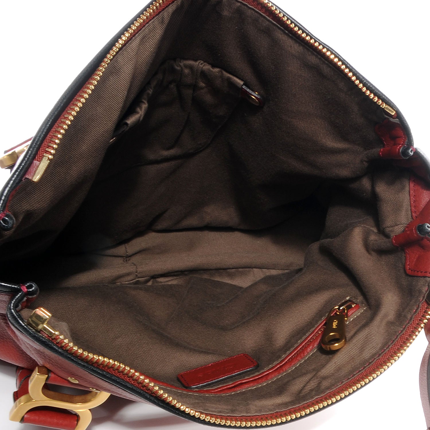 Chloe Calfskin Medium Marcie Satchel Garnet 5 of 9