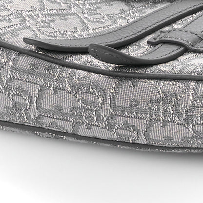 Christian Dior Oblique Mens Saddle Bag Grey 10 of 11