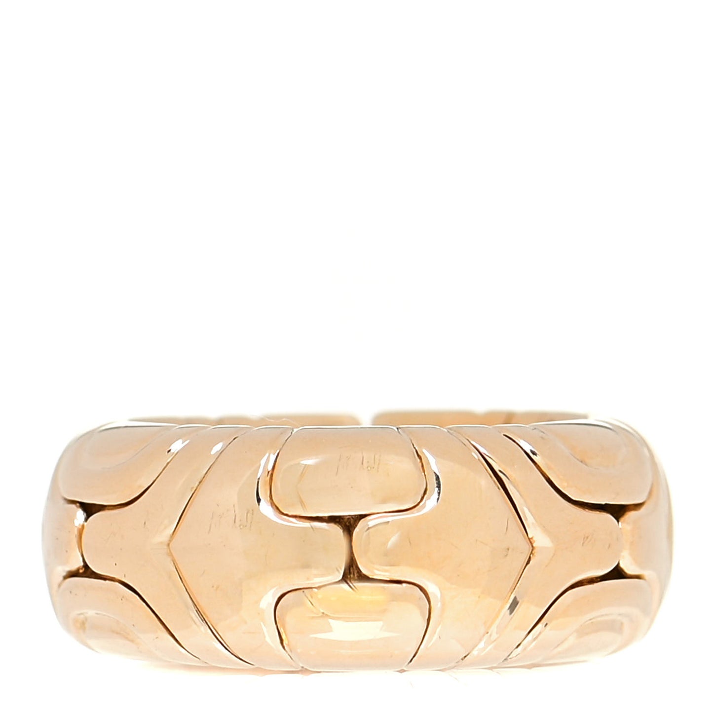 18K Yellow Gold Parentesi Ring 50 5.5