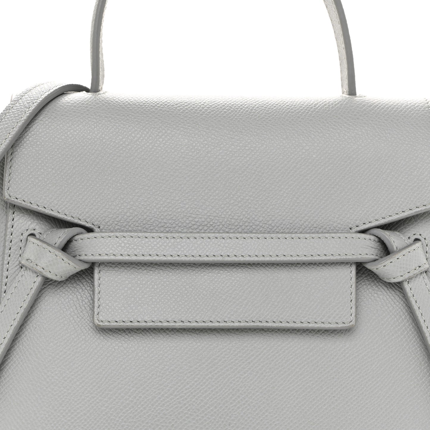 Grained Calfskin Nano Belt Bag Mineral