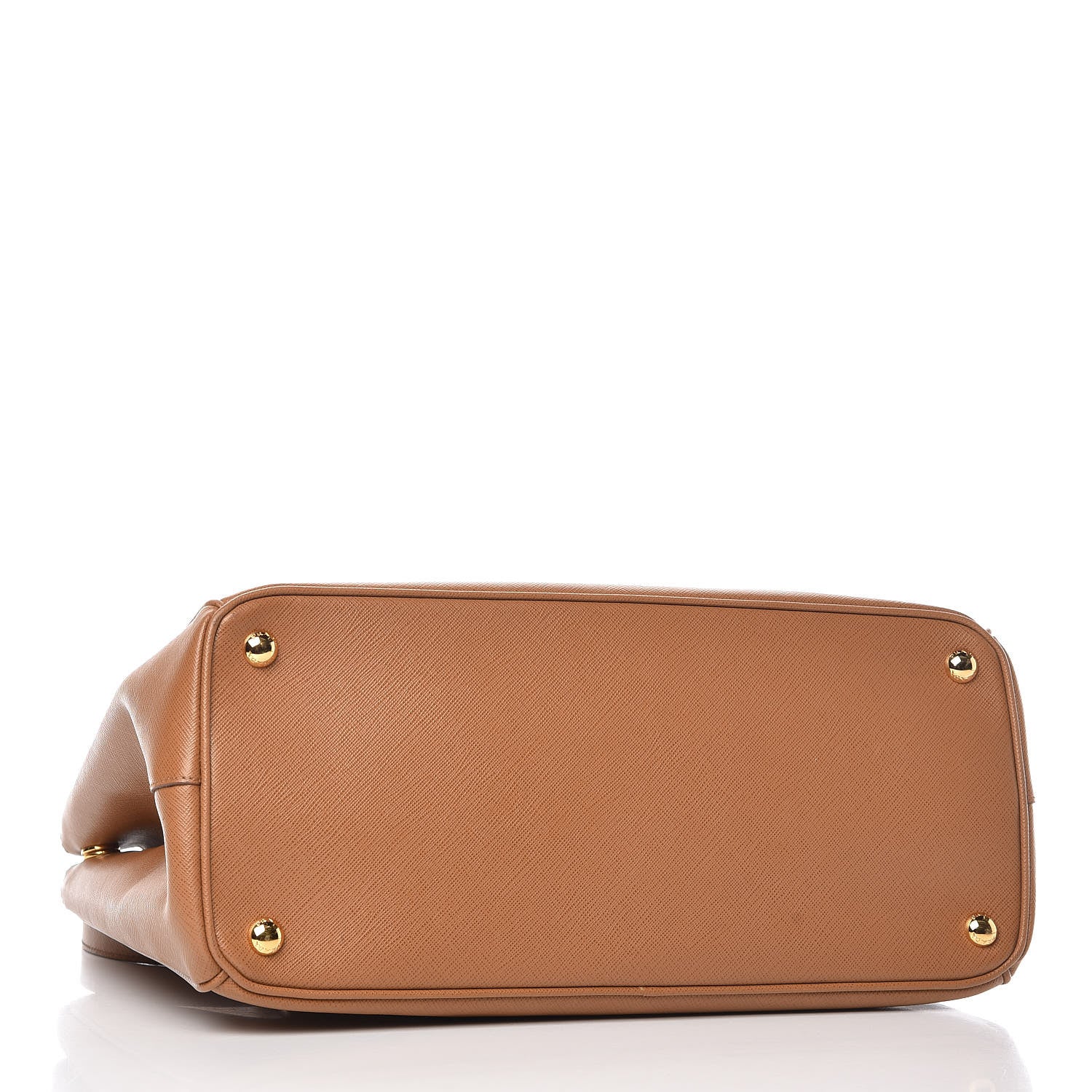 Prada Saffiano Medium Galleria Double Zip Tote Caramel 4 of 11
