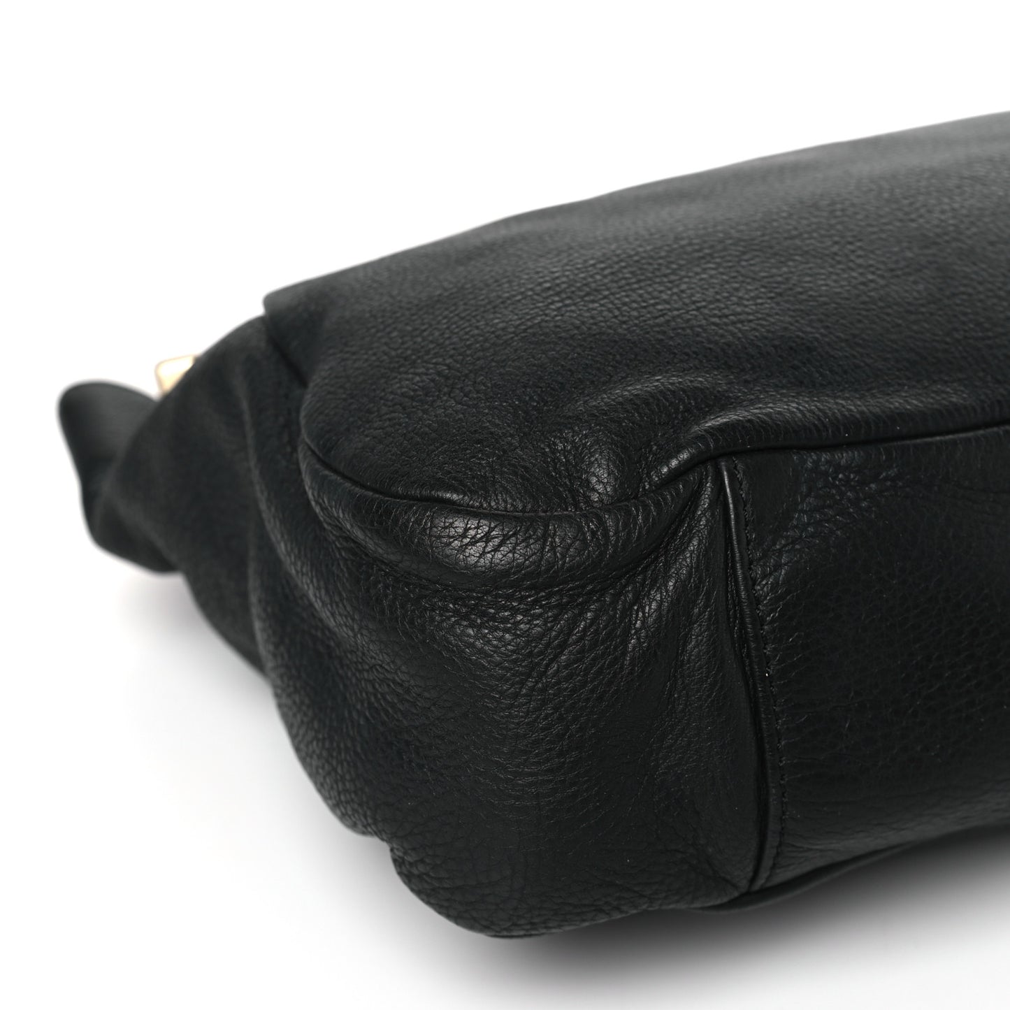 Calfskin CC Dice Tote Bag Black