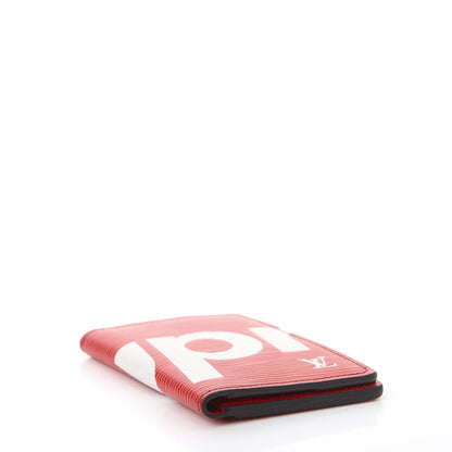 Louis Vuitton X SUPREME Epi Pocket Organizer Red 4 of 8