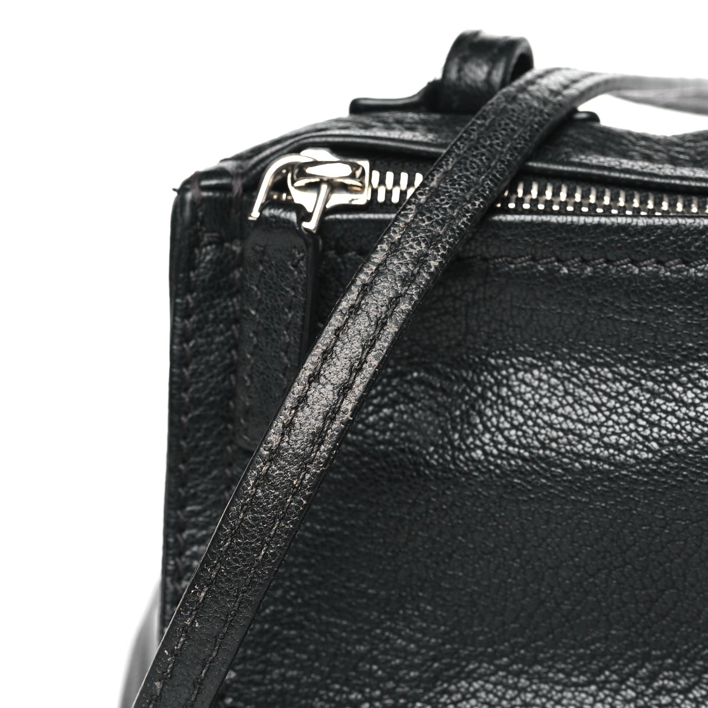 Sugar Goatskin Mini Pandora Black