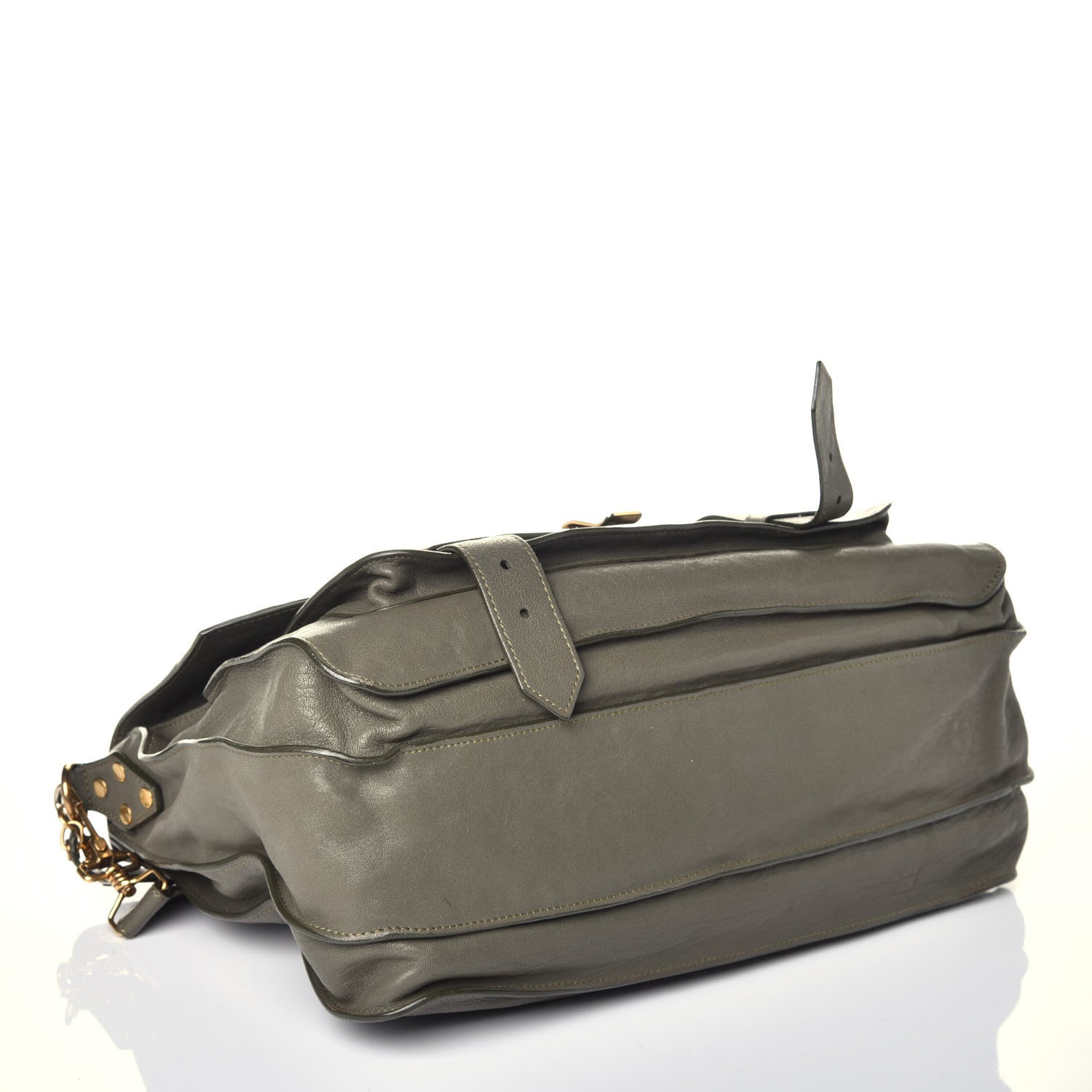 Proenza Schouler Lambskin Large PS1 Satchel Military 5 of 10