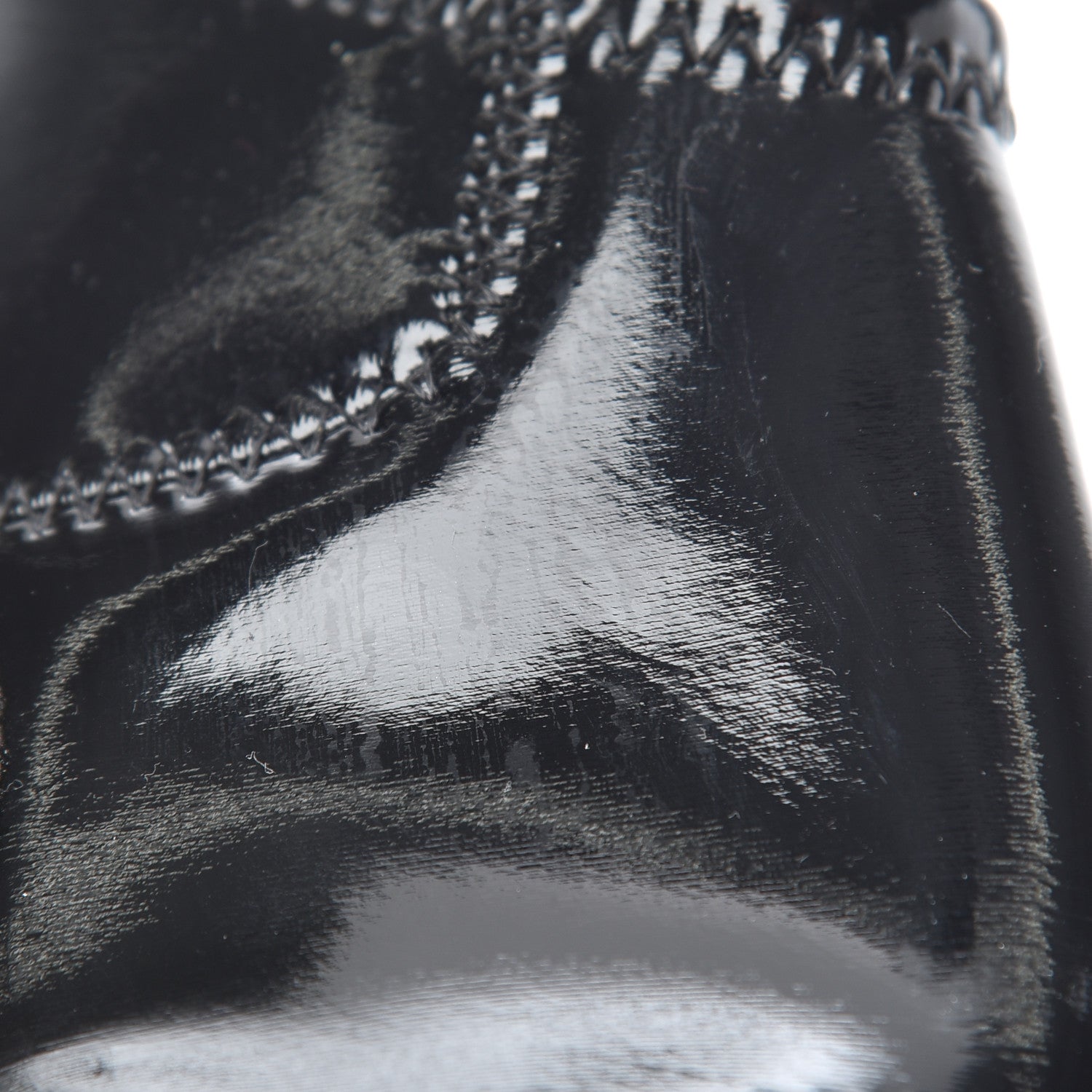Fendi Vernice High-Tech Womens FFluid Zip Up Sneakers 37.5 Black White 13 of 14