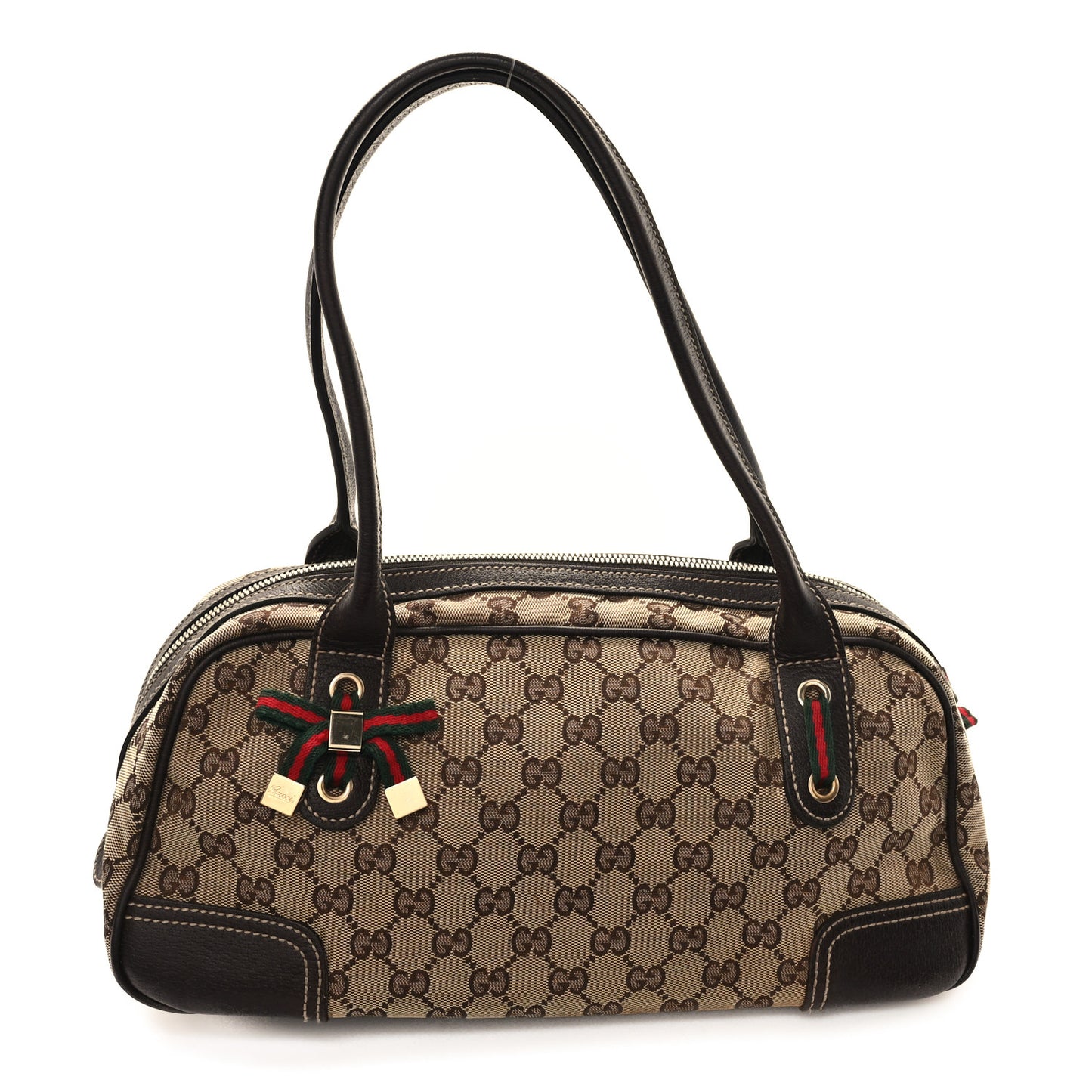 Monogram Small Princy Satchel Dark Brown