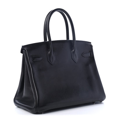 Hermes Vache Liegee Birkin 30 Black 2 of 9
