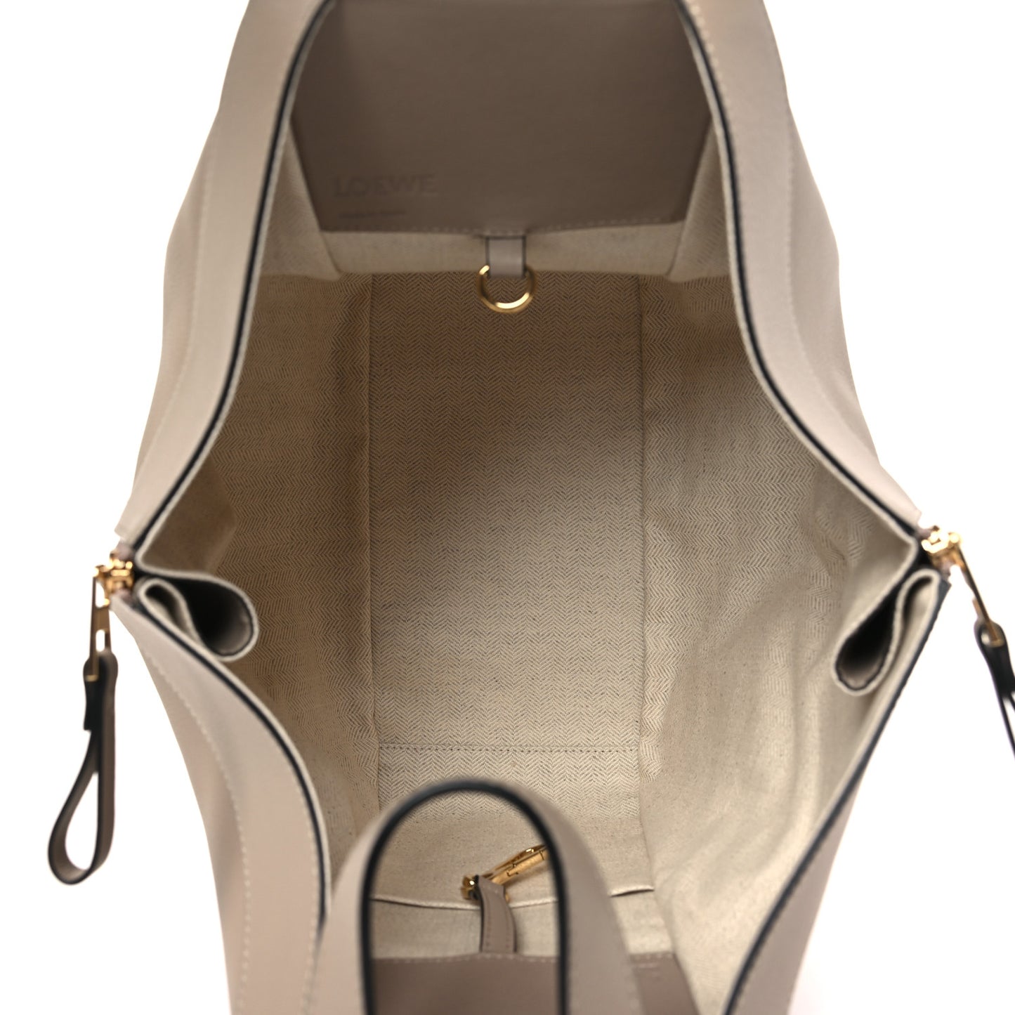 Calfskin Small Hammock Shoulder Bag Sand